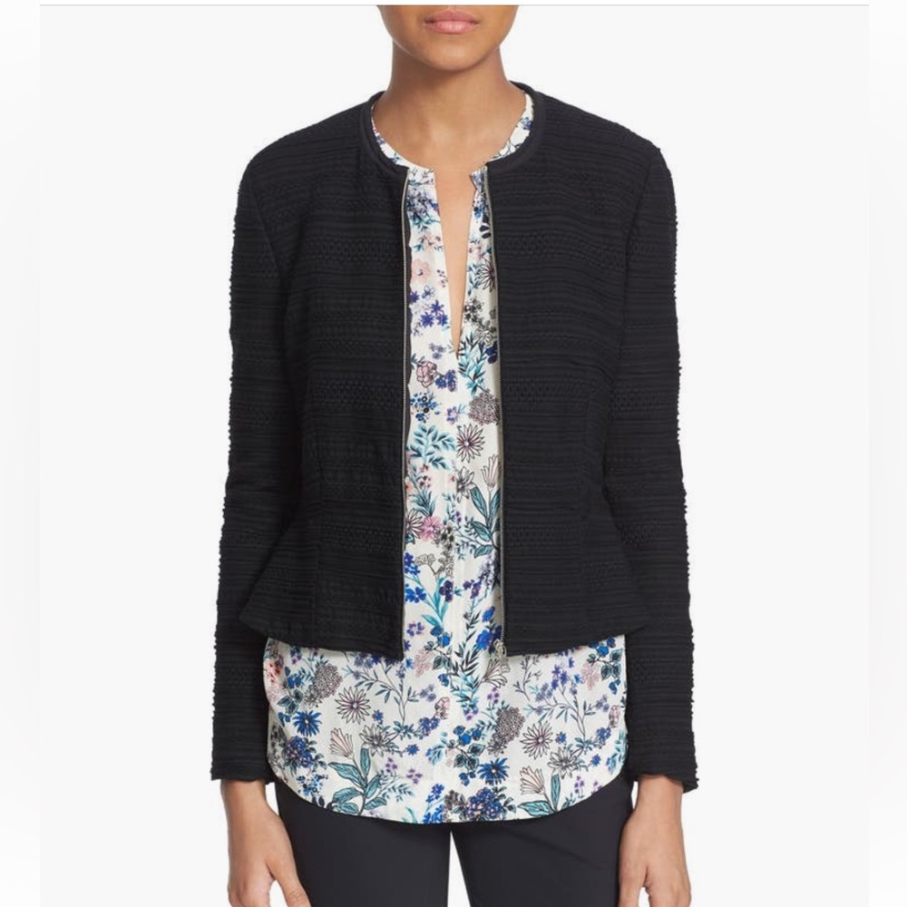 🎯Rebecca Taylor women’s Texture Knit Jacket